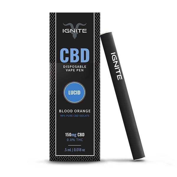 Ignite CBD: Disposable Vape Pen (5ml 150mg) - CBD Vape Kits Ignite CBD: Disposable Vape Pen (5ml 150mg) - CBD Vape Kits
