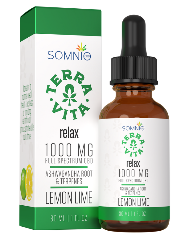 TerraVita Relax Lemon Lime (30ml 100mg)