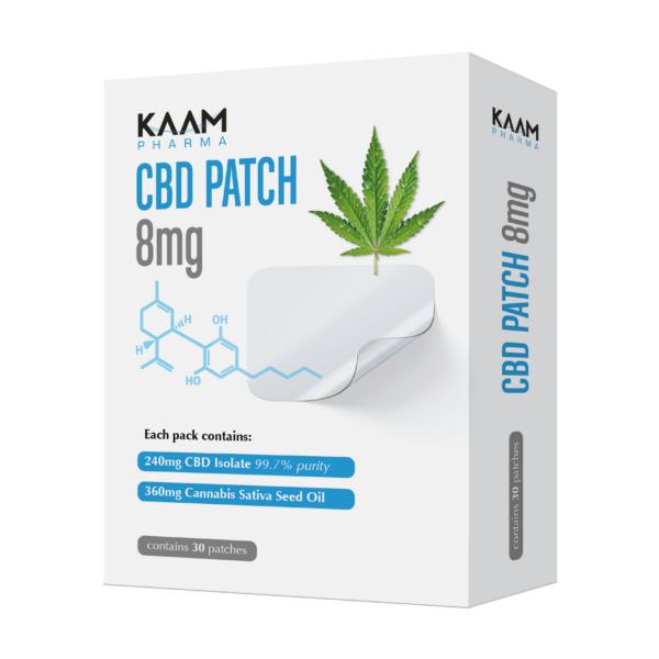 Kaam Pharma CBD Patch 8mg 30pcs
