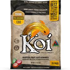 Koi Tropical Fruit Soft CBD Gummies (20pcs * 10mg)