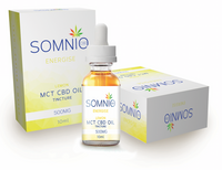 Energise MCT CBD Oil Tincture Lemon by Somnio 10ml 500mg