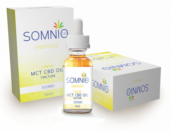 Energise MCT CBD Oil Tincture Lemon (10ml 500mg)