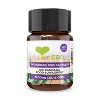 Love CBD Entourage CBD Capsules 1200mg 60 capsules