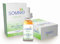 Energise MCT CBD Oil Tincture Mint by Somnio 10ml 500mg