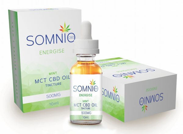 Energise MCT CBD Oil Tincture Mint (10ml 500mg)