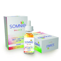 Balance MCT CBD Oil Tincture Chocolate Hazelnut by Somnio 10ml 500mg