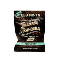 Peppermint CBD Mints by Tillmans Tranquils 100mg 20pcs